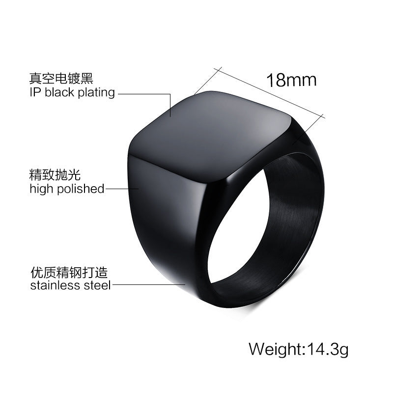 Our Simple Jinshengfeng Jewelry Ring Ring Light Three Colors RC-294 Personality