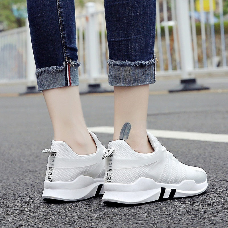 L09 women fall 2021 new soft bottom tie breathable mesh shoes wholesale on behalf of a student