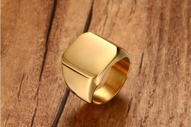 Our Simple Jinshengfeng Jewelry Ring Ring Light Three Colors RC-294 Personality