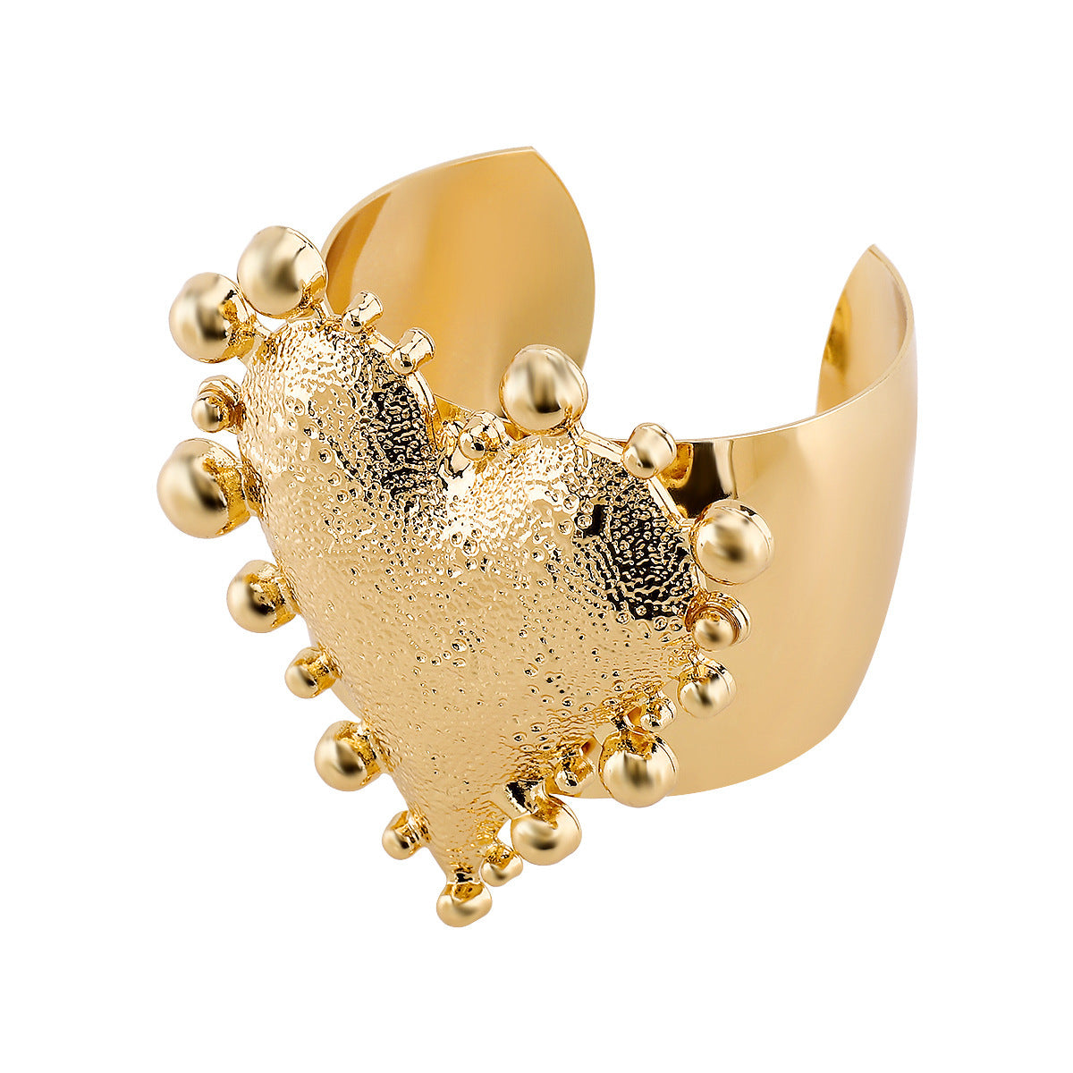 Retro Minority Design Big Love Glossy Bracelet