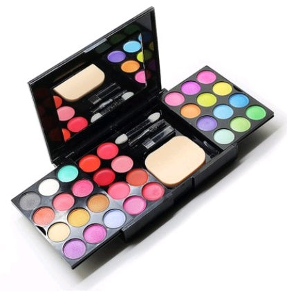 Makeup Box 24 Eyeshadow 8 Lipstick 4 Blush 3 Powder 39 Color Makeup Disc Combination Makeup Tray