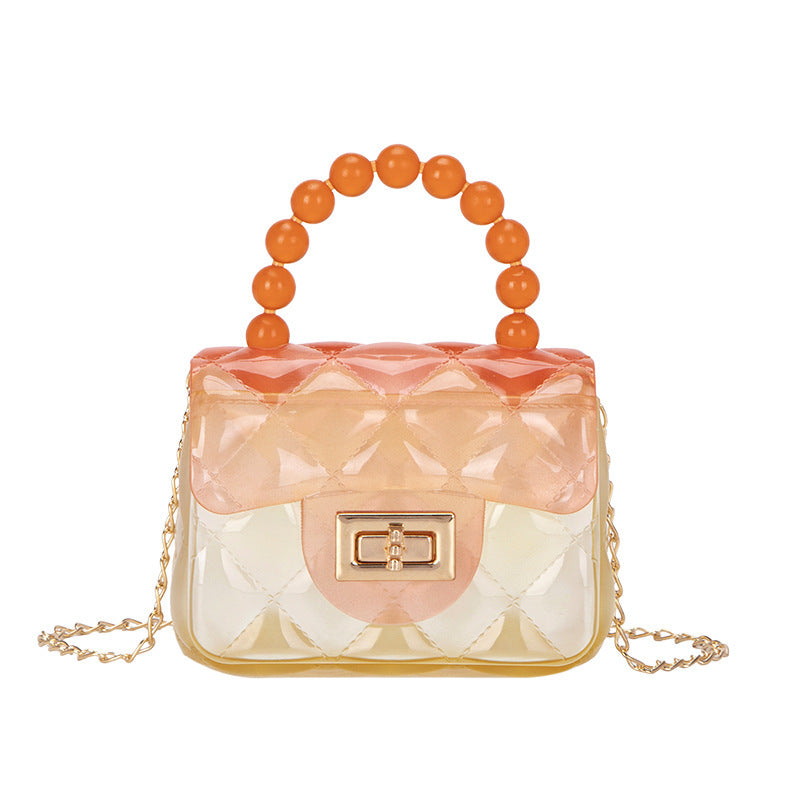 Pearl Handheld Transparent Jelly Bag