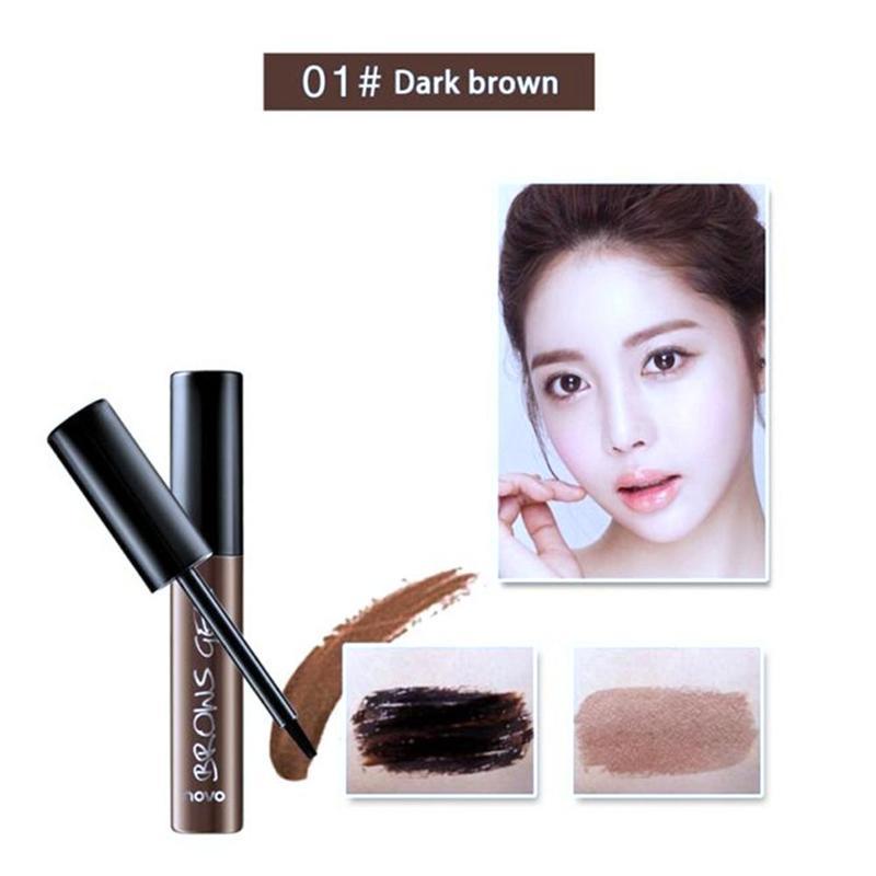 Peel Off Brown Black Eye Brow Tattoo Tint Waterproof Long-lasting Professional Eyebrow Gel Cream Mascara Eye Makeup Cosmetics