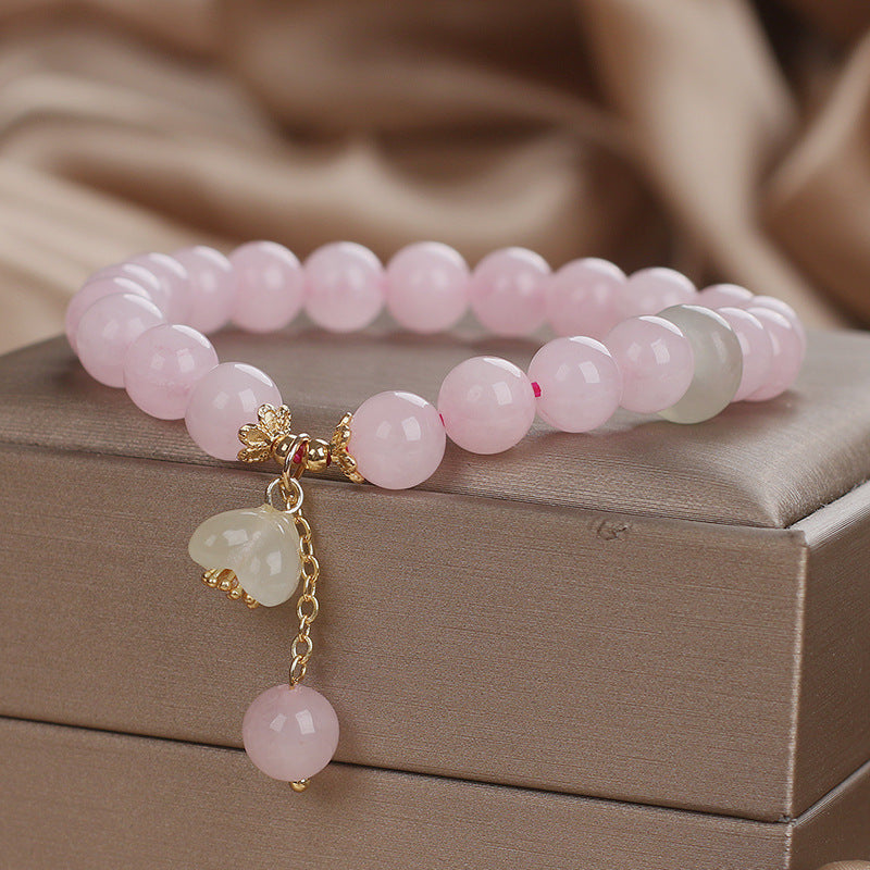 Natural Crystal Bracelet Girls Super Fairy Sweet