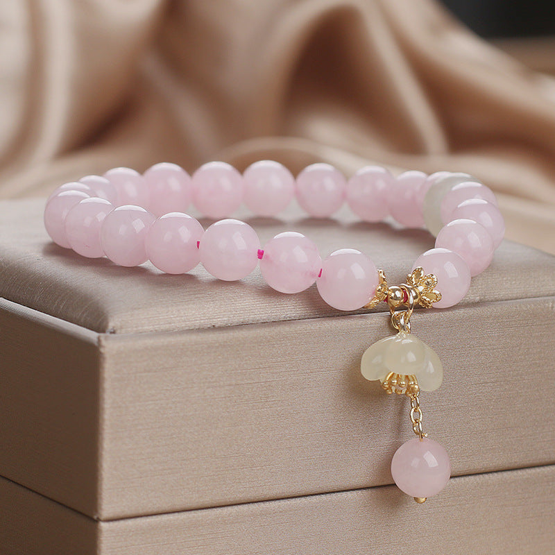 Natural Crystal Bracelet Girls Super Fairy Sweet