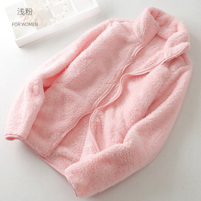 Inner Coral Fleece Sweater Warm With Velvet