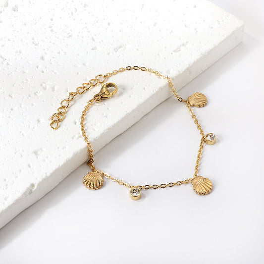 European And American Fashion Bracelet Simple Exquisite Refined Grace Cold Style