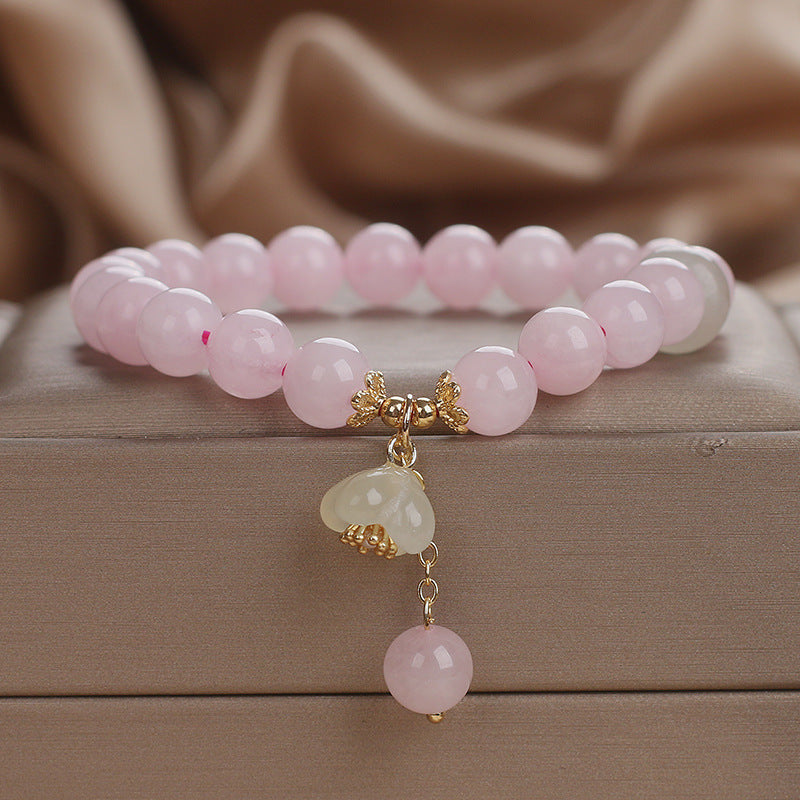 Natural Crystal Bracelet Girls Super Fairy Sweet