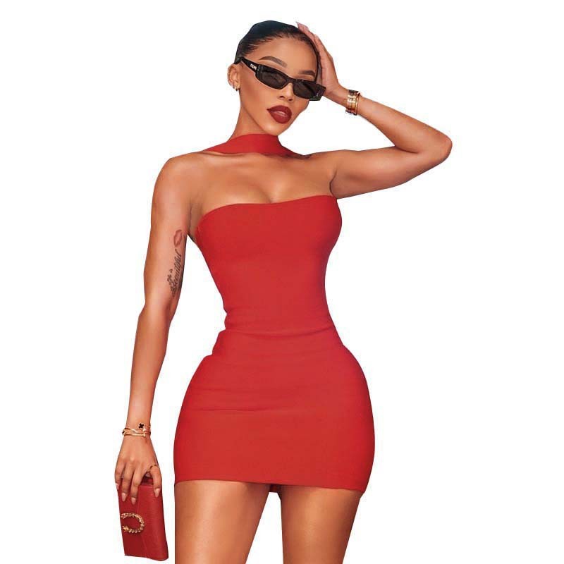 Women's Slim-fit Street Fashion Tube Top Dress